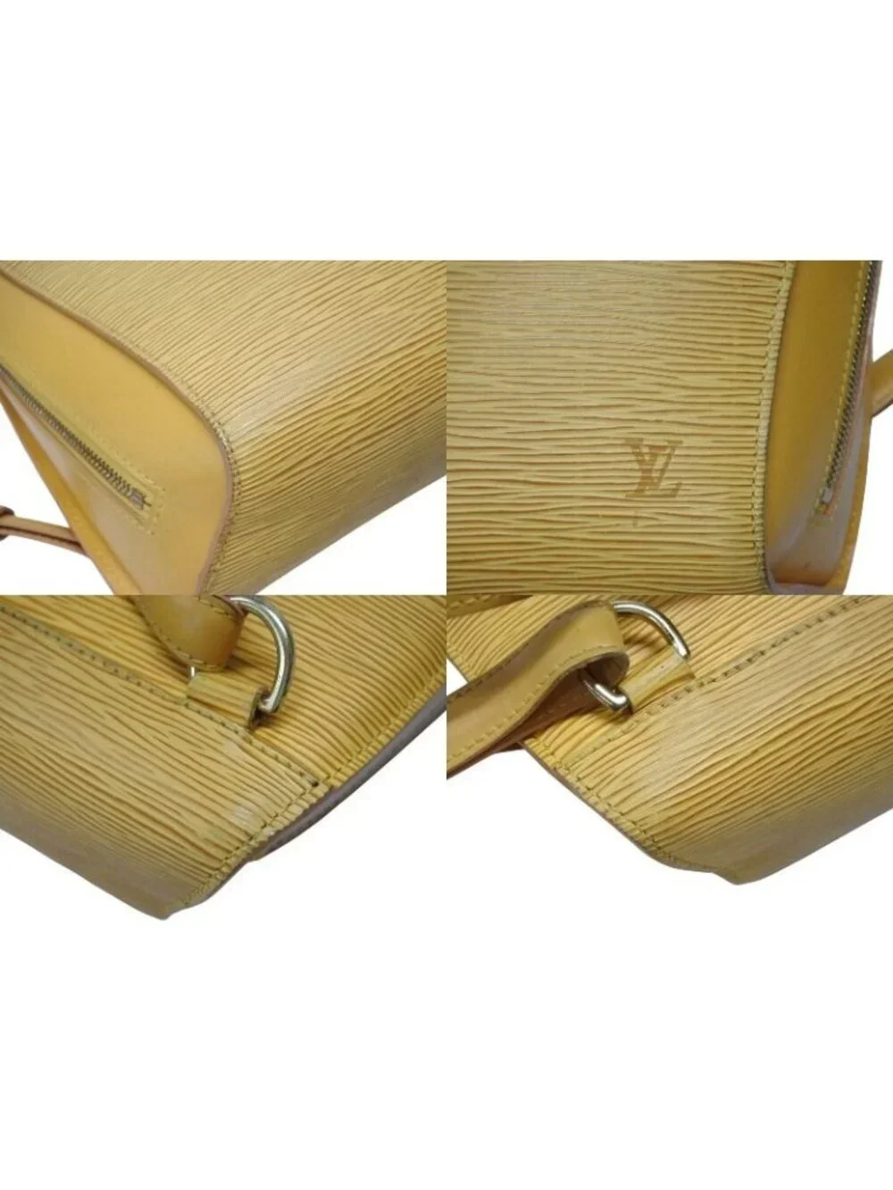 Louis Vuitton Epi Mabillon Backpack Tassili Yellow